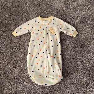 Carter’s neutral fleece sleep sacks